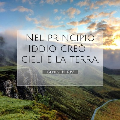 Genesi 1:1 Versetto della Bibbia Spiegato