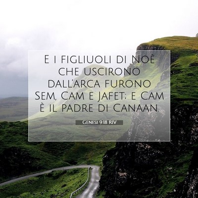 Genesi 9:18 Versetto della Bibbia Spiegato