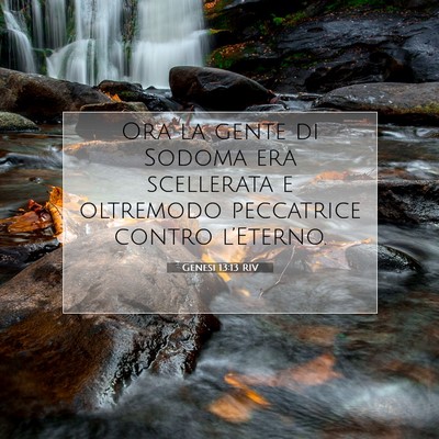 Genesi 13:13 Versetto della Bibbia Spiegato