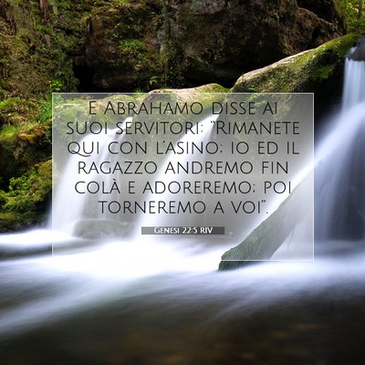 Genesi 22:5 Versetto della Bibbia Spiegato