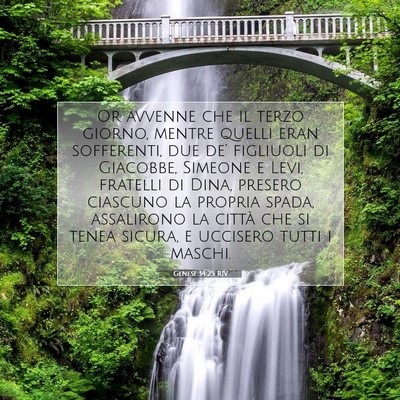 Genesi 34:25 Versetto della Bibbia Spiegato