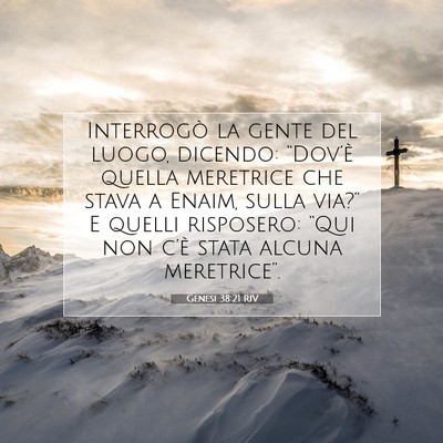 Genesi 38:21 Versetto della Bibbia Spiegato