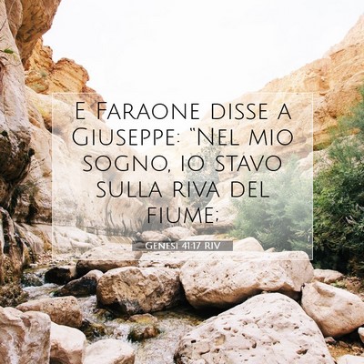 Genesi 41:17 Versetto della Bibbia Spiegato