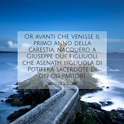Genesi 41:50 Versetto della Bibbia Spiegato