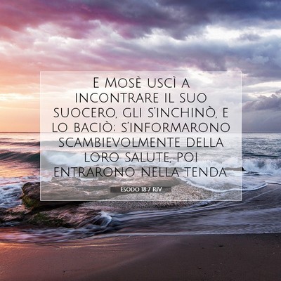 Esodo 18:7 Versetto della Bibbia Spiegato