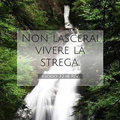 Esodo 22:18 Versetto della Bibbia Spiegato