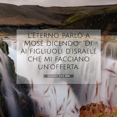 Esodo 25:1 Versetto della Bibbia Spiegato