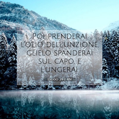 Esodo 29:7 Versetto della Bibbia Spiegato