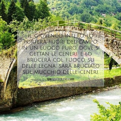 Levitico 4:12 Versetto della Bibbia Spiegato
