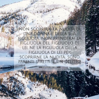 Levitico 18:17 Versetto della Bibbia Spiegato