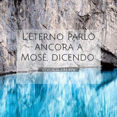 Levitico 23:1 Versetto della Bibbia Spiegato