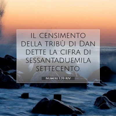 Numeri 1:39 Versetto della Bibbia Spiegato