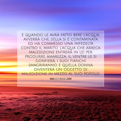 Numeri 5:27 Versetto della Bibbia Spiegato