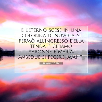 Numeri 12:5 Versetto della Bibbia Spiegato