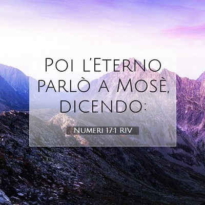 Numeri 17:1 Versetto della Bibbia Spiegato