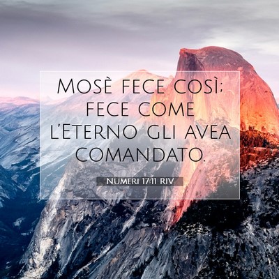 Numeri 17:11 Versetto della Bibbia Spiegato