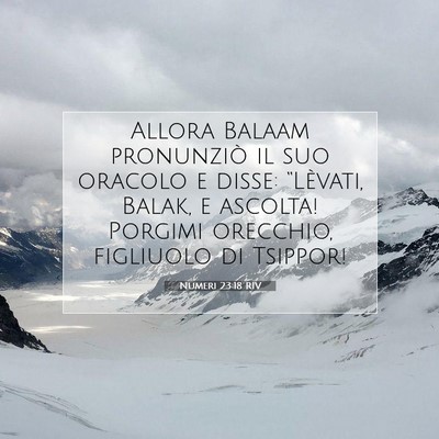 Numeri 23:18 RIV Immagine del Versetto della Bibbia