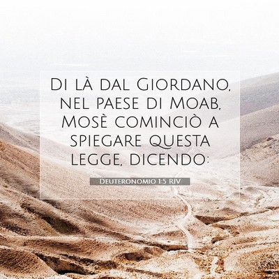 Deuteronomio 1:5 Versetto della Bibbia Spiegato