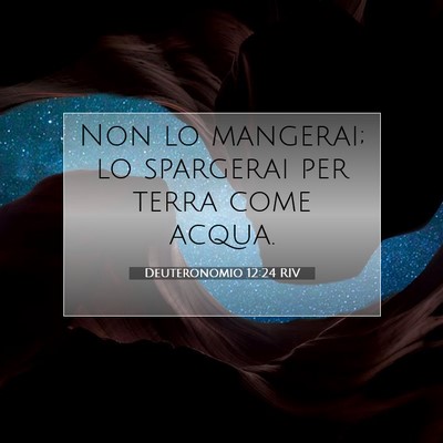 Deuteronomio 12:24 Versetto della Bibbia Spiegato