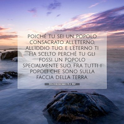 Deuteronomio 14:2 Versetto della Bibbia Spiegato