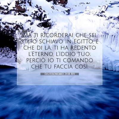 Deuteronomio 24:18 Versetto della Bibbia Spiegato