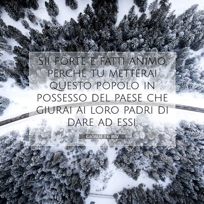Giosué 1:6 Versetto della Bibbia Spiegato