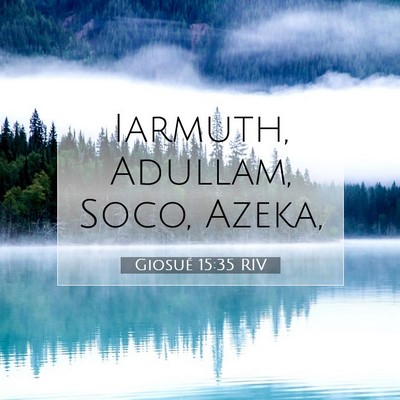 Giosué 15:35 RIV Immagine del Versetto della Bibbia