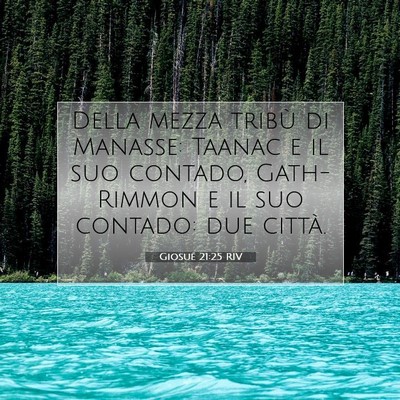 Giosué 21:25 RIV Immagine del Versetto della Bibbia