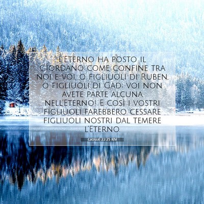 Giosué 22:25 RIV Immagine del Versetto della Bibbia
