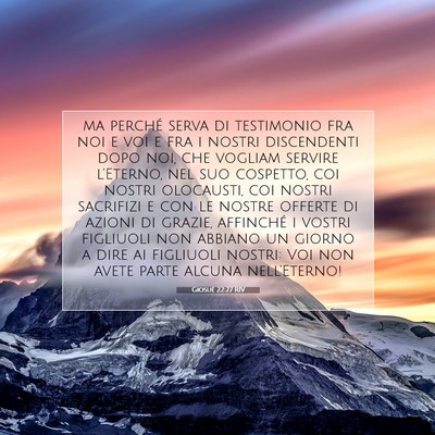 Giosué 22:27 RIV Immagine del Versetto della Bibbia