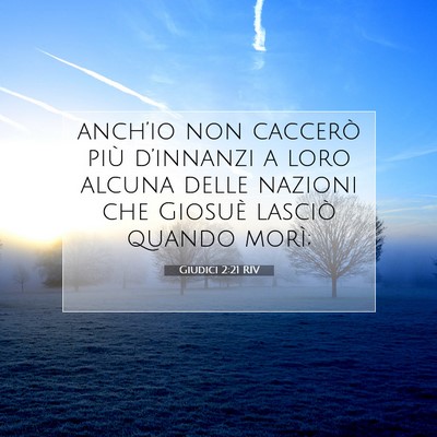 Giudici 2:21 RIV Immagine del Versetto della Bibbia