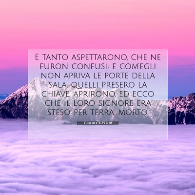 Giudici 3:25 Versetto della Bibbia Spiegato