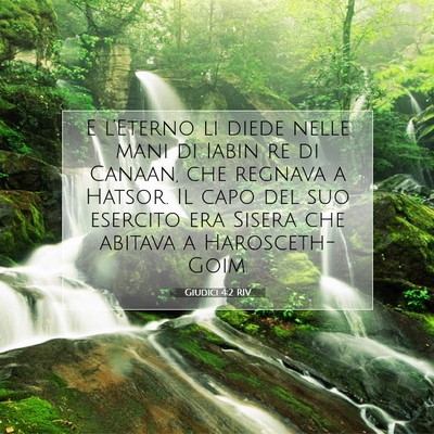 Giudici 4:2 RIV Immagine del Versetto della Bibbia
