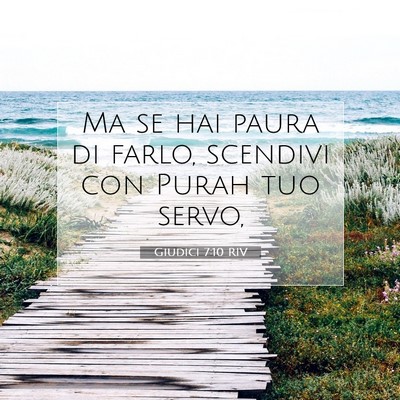 Giudici 7:10 Versetto della Bibbia Spiegato