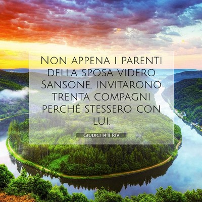 Giudici 14:11 Versetto della Bibbia Spiegato