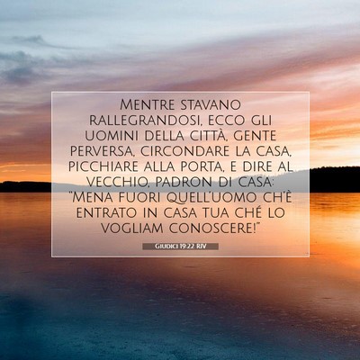 Giudici 19:22 RIV Immagine del Versetto della Bibbia