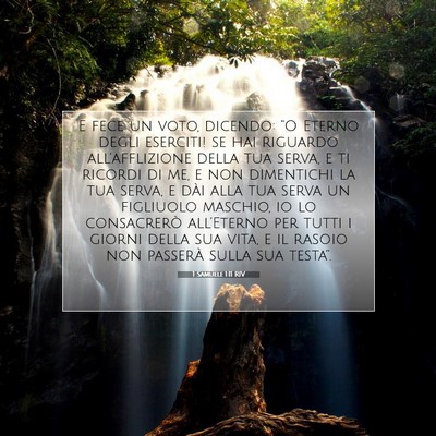 1 Samuele 1:11 Versetto della Bibbia Spiegato