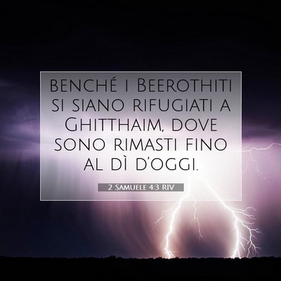 2 Samuele 4:3 RIV Immagine del Versetto della Bibbia