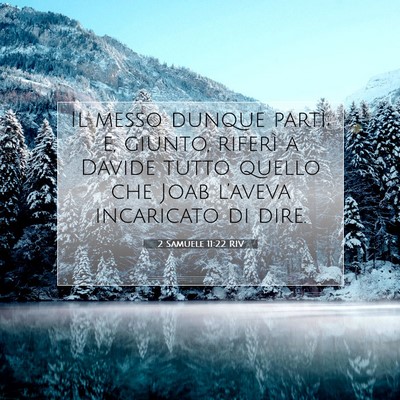 2 Samuele 11:22 Versetto della Bibbia Spiegato