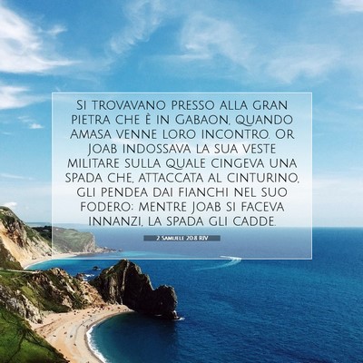 2 Samuele 20:8 Versetto della Bibbia Spiegato