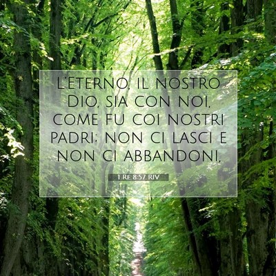 1 Re 8:57 Versetto della Bibbia Spiegato