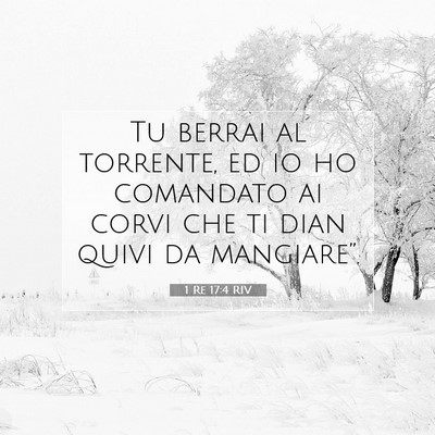 1 Re 17:4 Versetto della Bibbia Spiegato