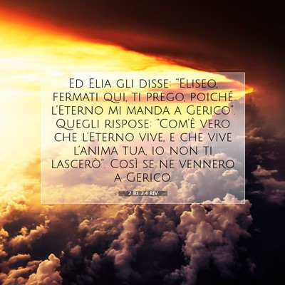 2 Re 2:4 Versetto della Bibbia Spiegato