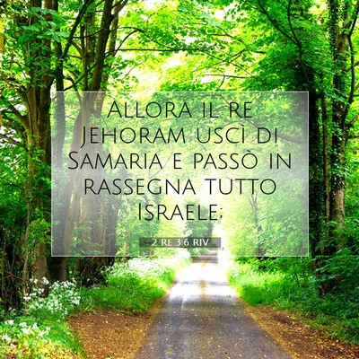 2 Re 3:6 Versetto della Bibbia Spiegato