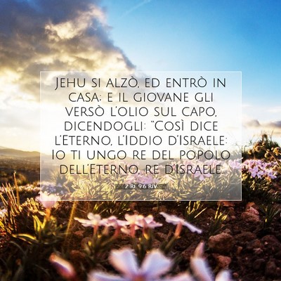 2 Re 9:6 RIV Immagine del Versetto della Bibbia