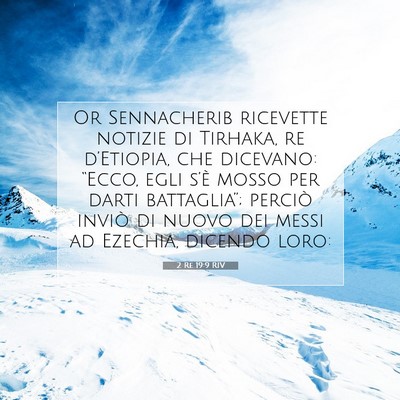 2 Re 19:9 Versetto della Bibbia Spiegato