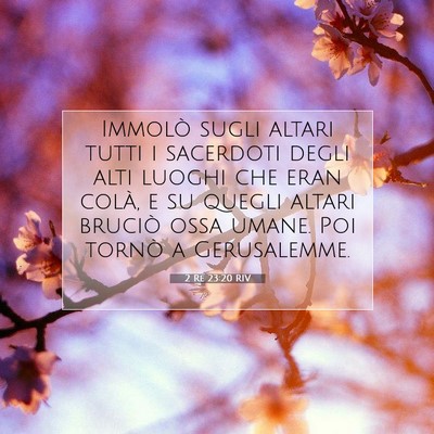 2 Re 23:20 RIV Immagine del Versetto della Bibbia