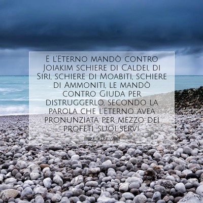 2 Re 24:2 RIV Immagine del Versetto della Bibbia