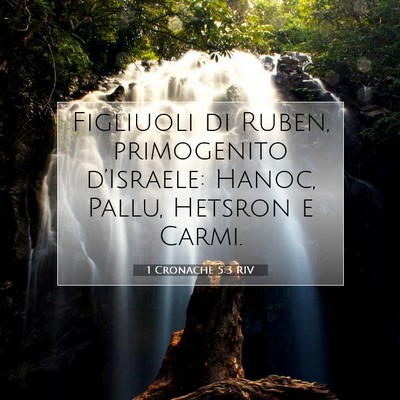 1 Cronache 5:3 Versetto della Bibbia Spiegato