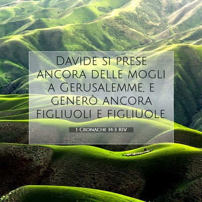 1 Cronache 14:3 Versetto della Bibbia Spiegato